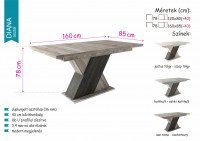 Diana-asztal