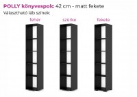 Polly_konyvespolc_42_studio-fekete